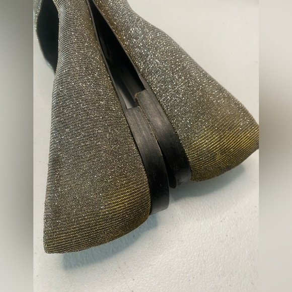 Saint Laurent YSL Paris Glitter flats size 41 used, US size 10 - Picture 14 of 16